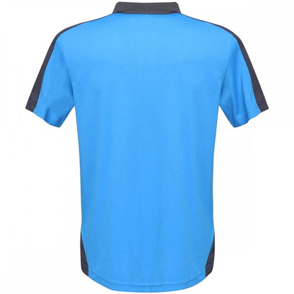 TRS174 Mens Contrast Coolweave Quick Wicking Polo Shirt