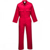 S999 Euro Work Boilersuit Red L 31" *One Size Only - Outlet Store*