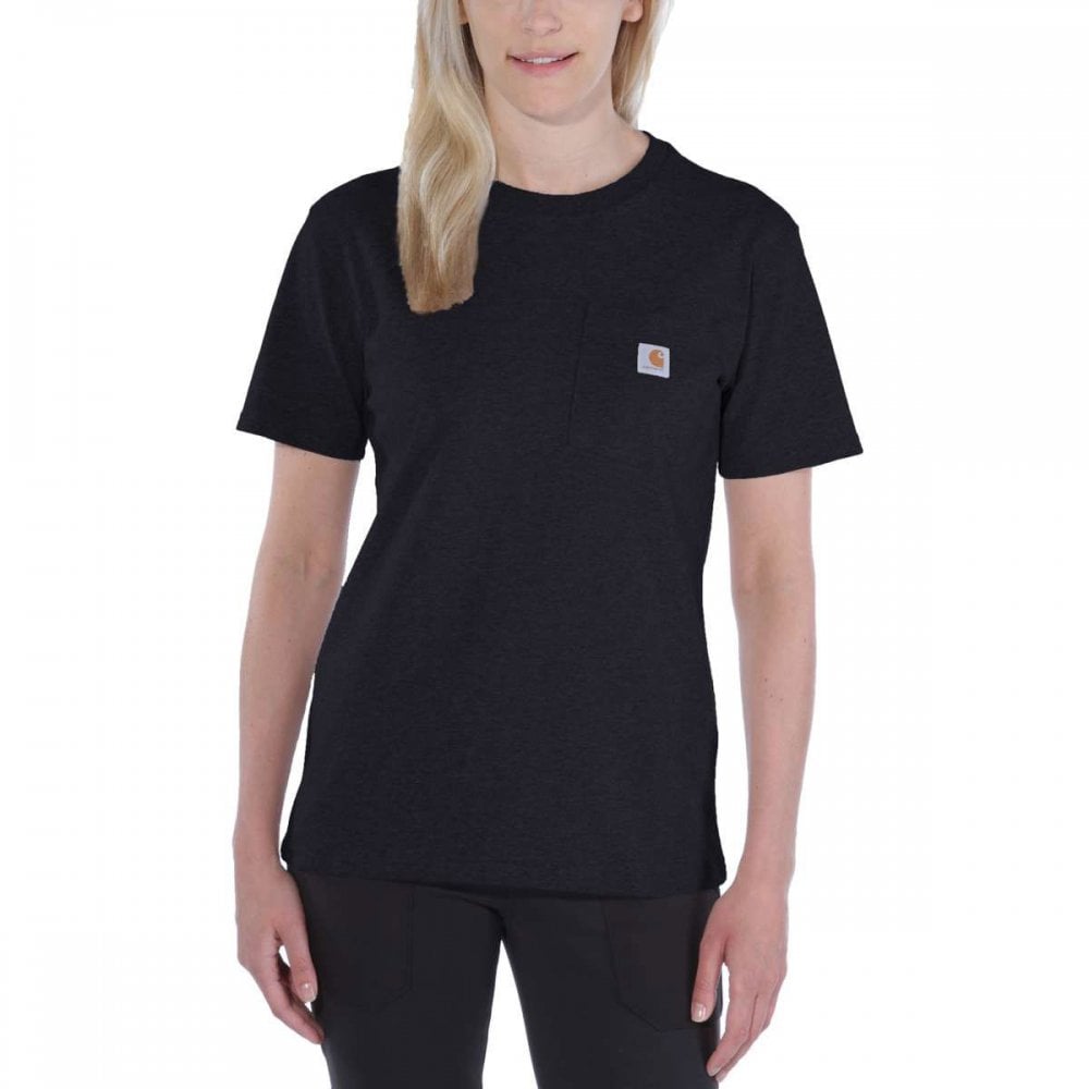 103067 Loose Fit Heavyweight Short-Sleeve K87 Pocket T-Shirt Black XS *One Size Only - Outlet Store*