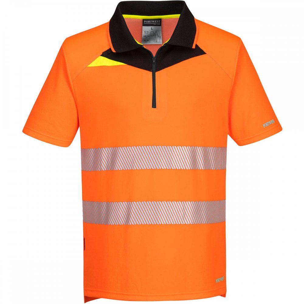 DX4 Hi-Vis Polo Shirt Short Sleeve