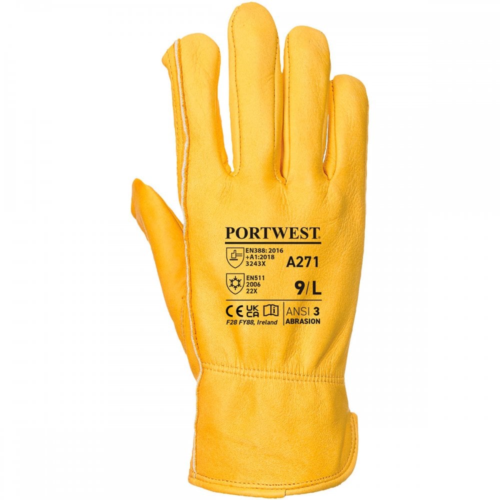 A271 Lined Driver Glove