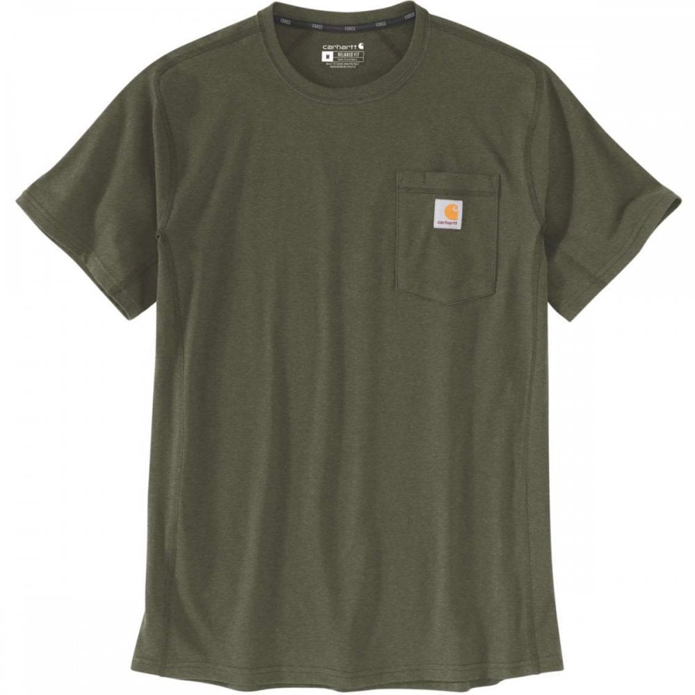 104616 Force Flex Pocket T-Shirts Short Sleeve FastDry® Summer Loose Fit