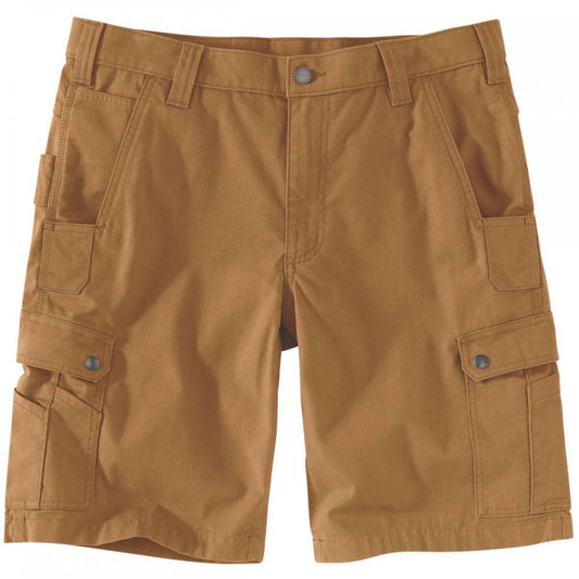 104727 Ripstop Cargo Work Shorts Relaxed Fit with Stretch Carhartt Brown 38" *One Size Only - Outlet Store*