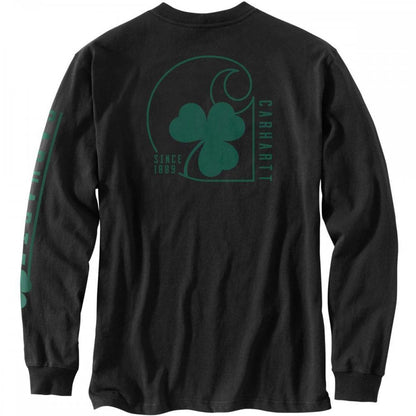 105233 Shamrock Graphic T-Shirt Long Sleeve