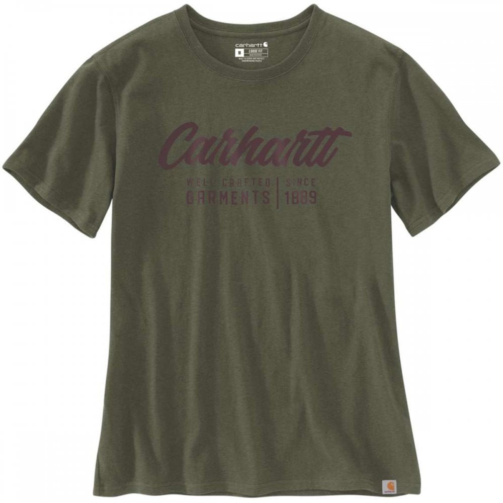 105262 Womens Crafted Graphic Short Sleeve T-Shirt