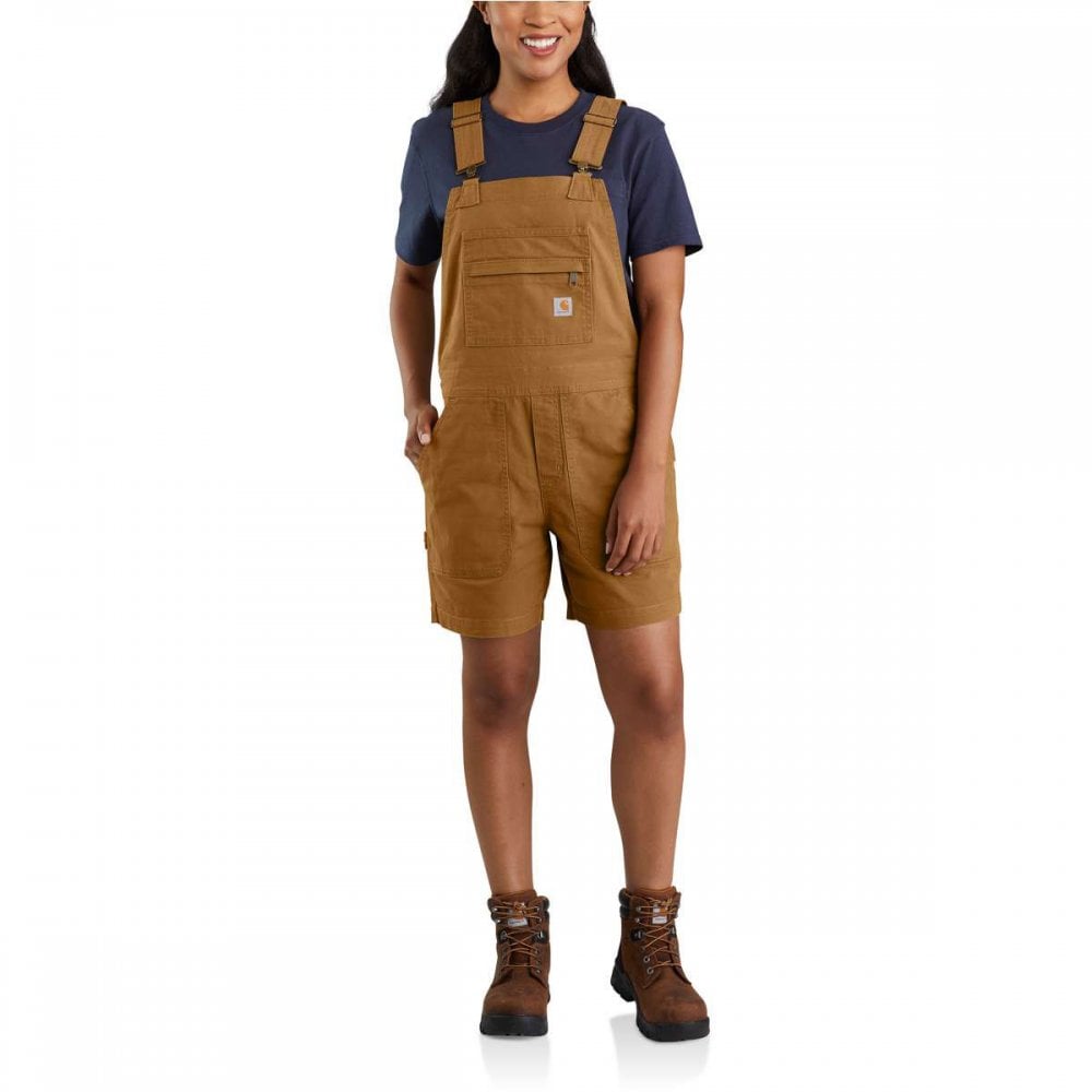 105268 Womens Rugged Flex Canvas Shortall