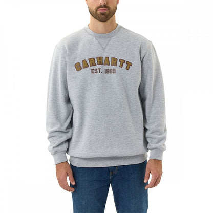 105613 Crewneck Logo Graphic Sweatshirt