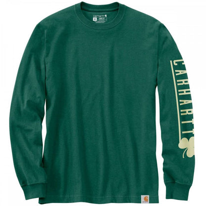 105233 Shamrock Graphic T-Shirt Long Sleeve