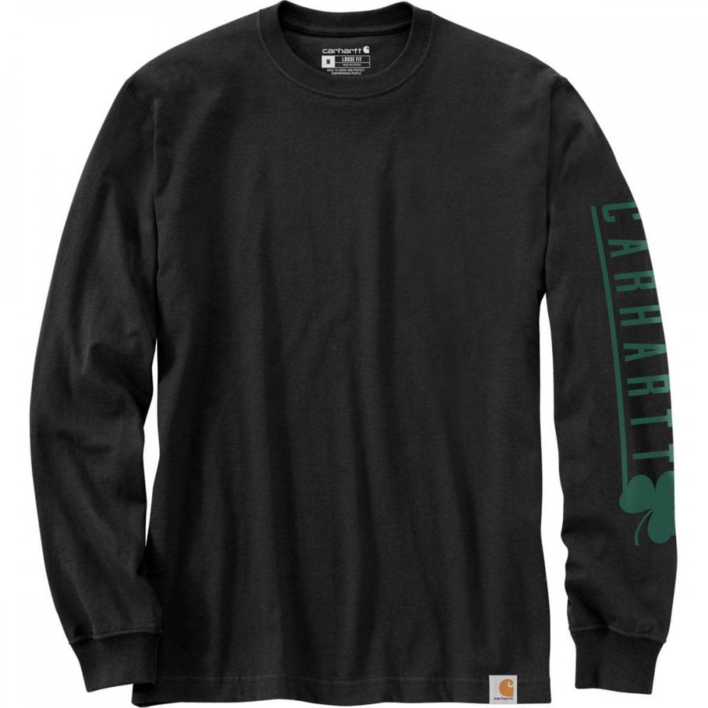 105233 Shamrock Graphic T-Shirt Long Sleeve