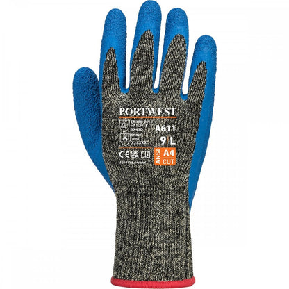 A611 Aramid HR Cut Latex Glove
