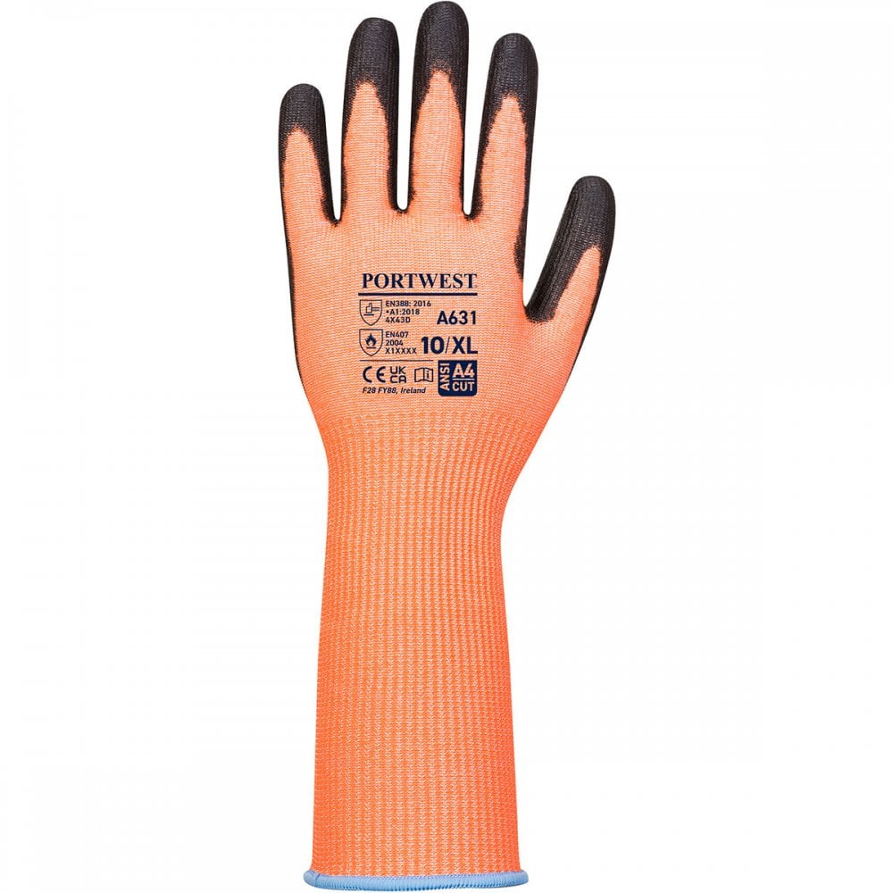 A631 Vis-Tex Cut Glove Long Cuff