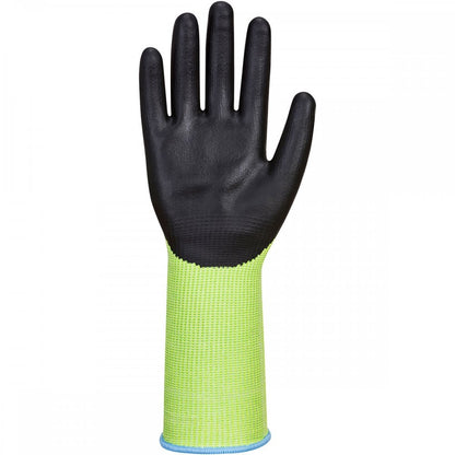 A632 Green Cut Glove Long Cuff
