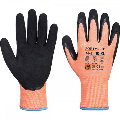 A646 Vis-Tex Winter HR Cut Glove Nitrile