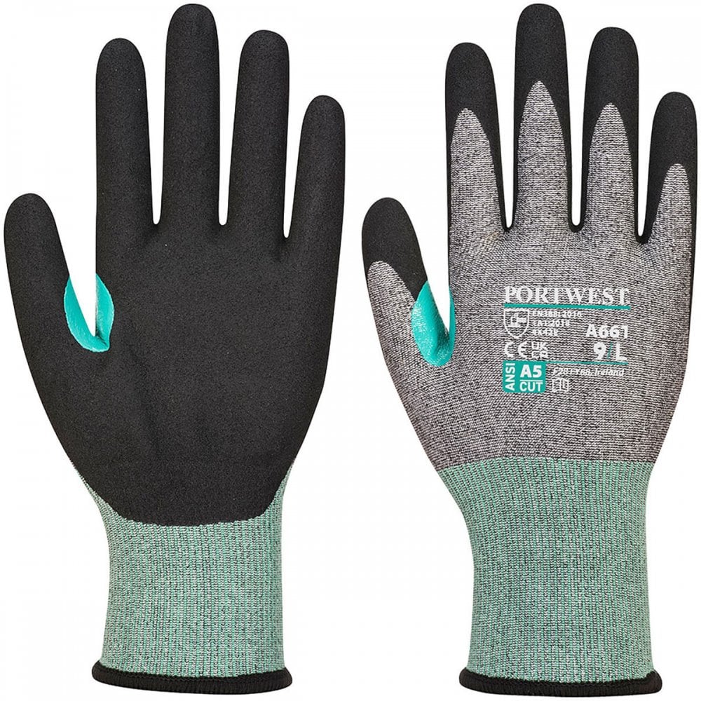 A661 CT200 VHR18 Nitrile Foam Cut Glove