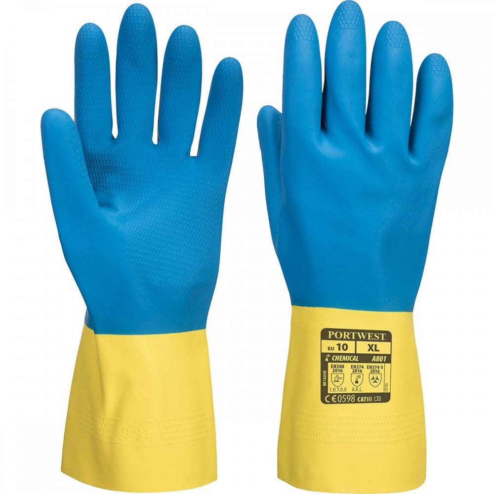A801 Double Dipped Latex Gauntlet