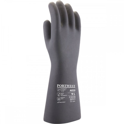 A820 Neoprene Chemical Gauntlet
