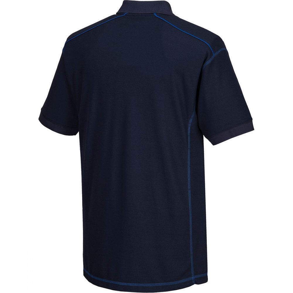 B218 Essential Two Tone Polo Shirt