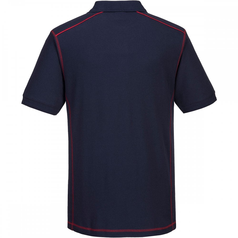 B218 Essential Two Tone Polo Shirt
