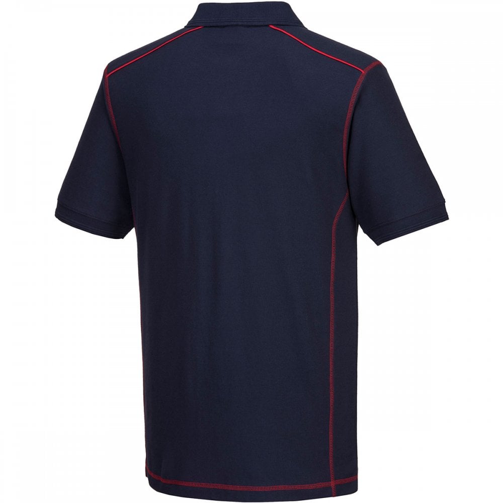 B218 Essential Two Tone Polo Shirt