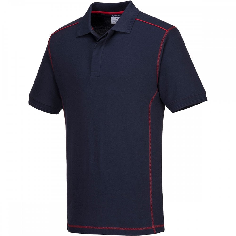 B218 Essential Two Tone Polo Shirt