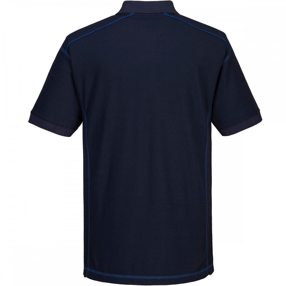 B218 Essential Two Tone Polo Shirt