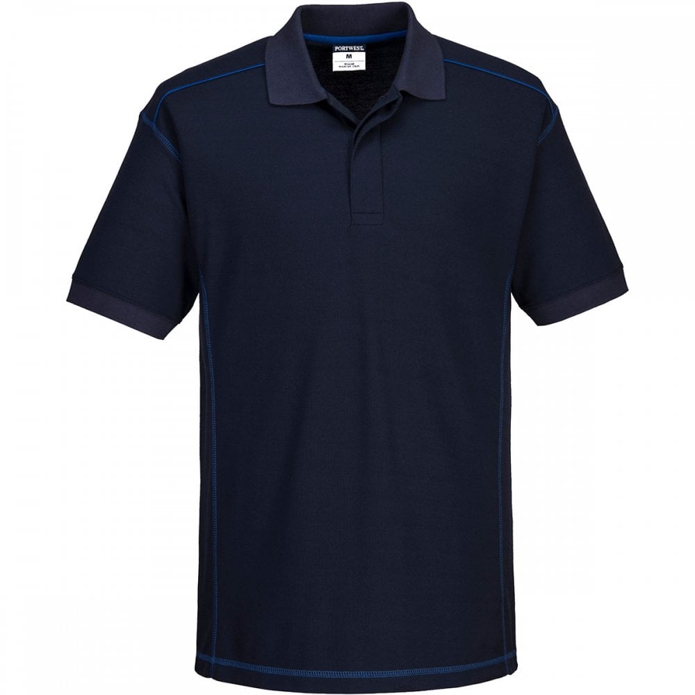 B218 Essential Two Tone Polo Shirt
