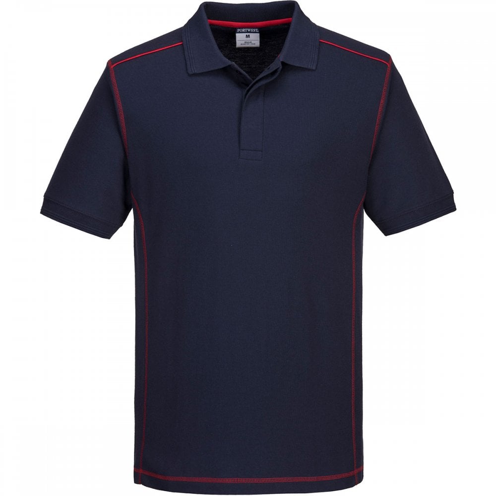 B218 Essential Two Tone Polo Shirt