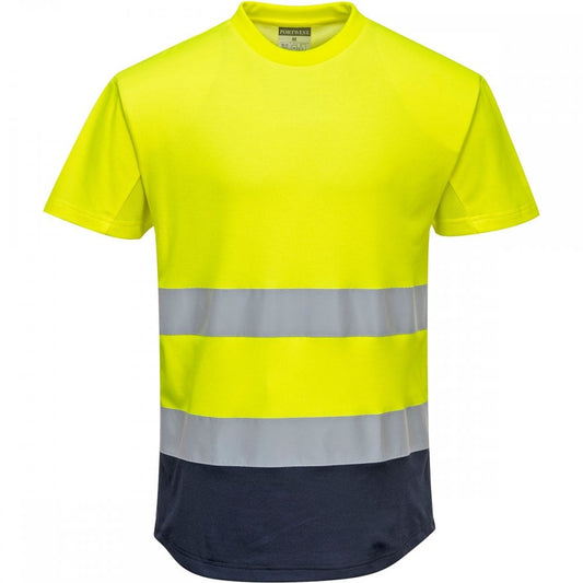 C395 Two-Tone Mesh T-Shirt