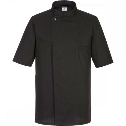 C735 Surrey Chefs Jacket Sort Sleeve