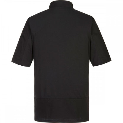 C735 Surrey Chefs Jacket Sort Sleeve
