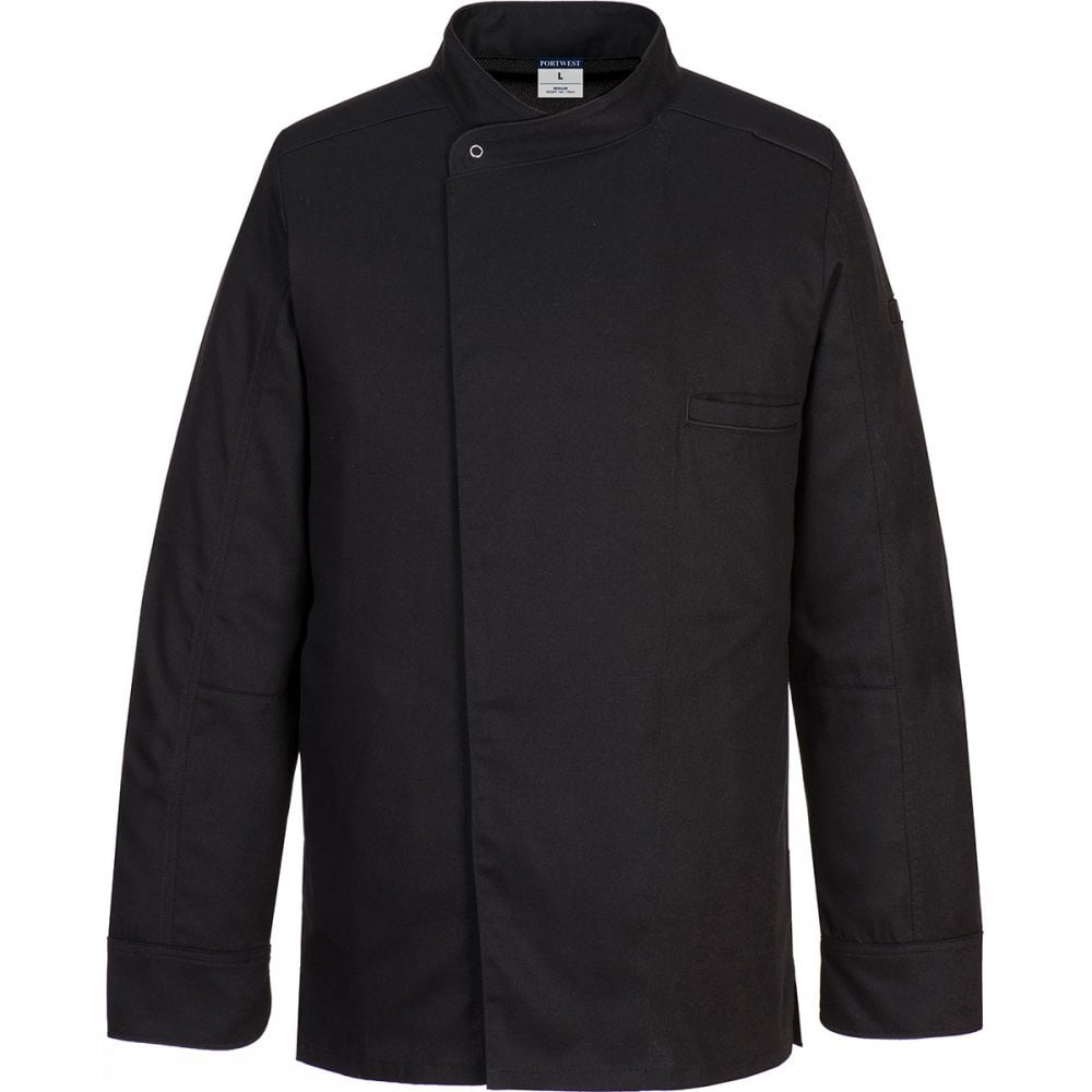 C835 Surrey Chefs Jacket Long Sleeve