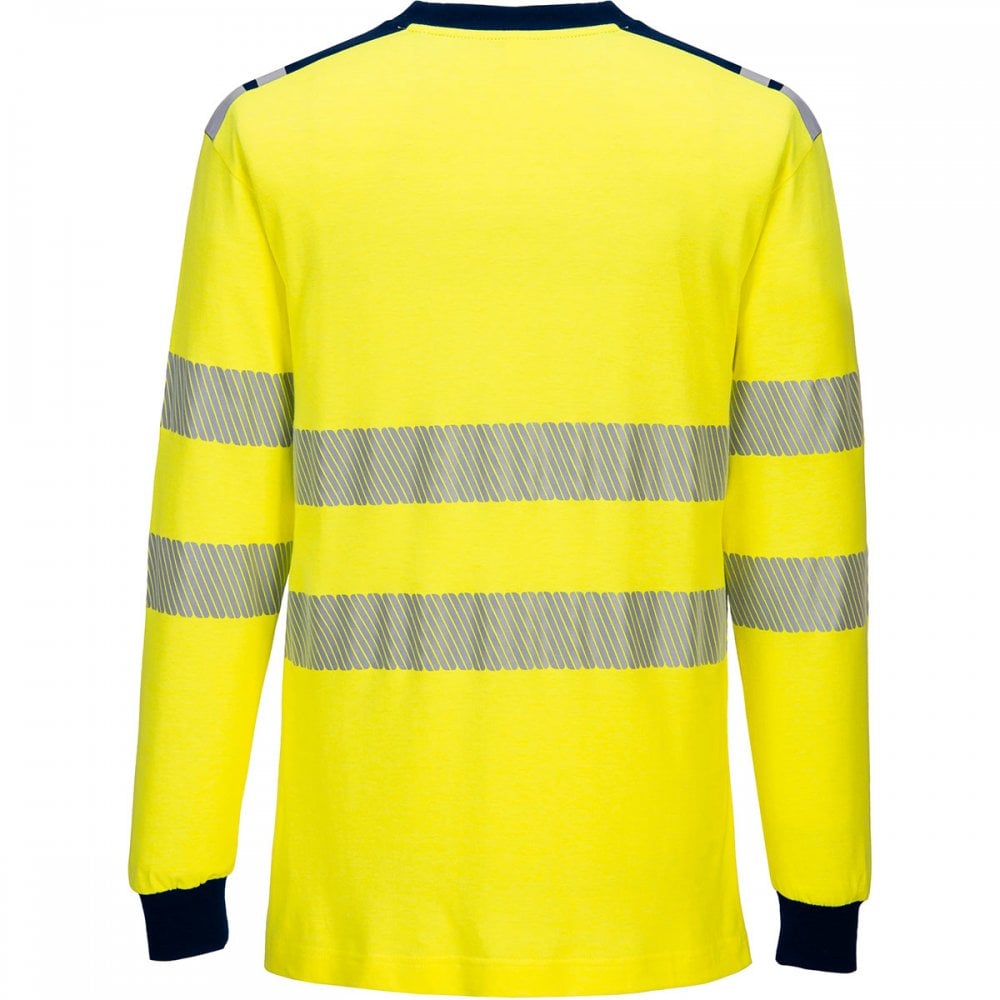 FR701 WX3 Flame Resistant Hi-Vis Long Sleeve T-Shirt