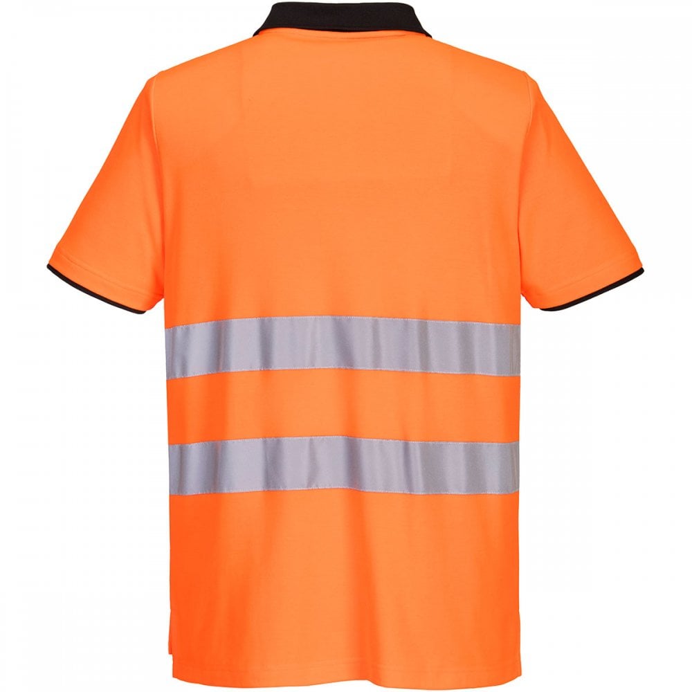 PW212 PW2 Hi-Vis Polo Shirt Short Sleeve