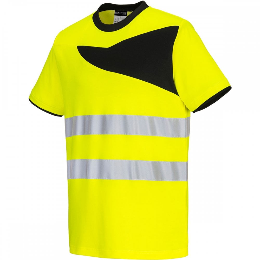PW213 PW2 Hi-Vis T-Shirt Short Sleeve