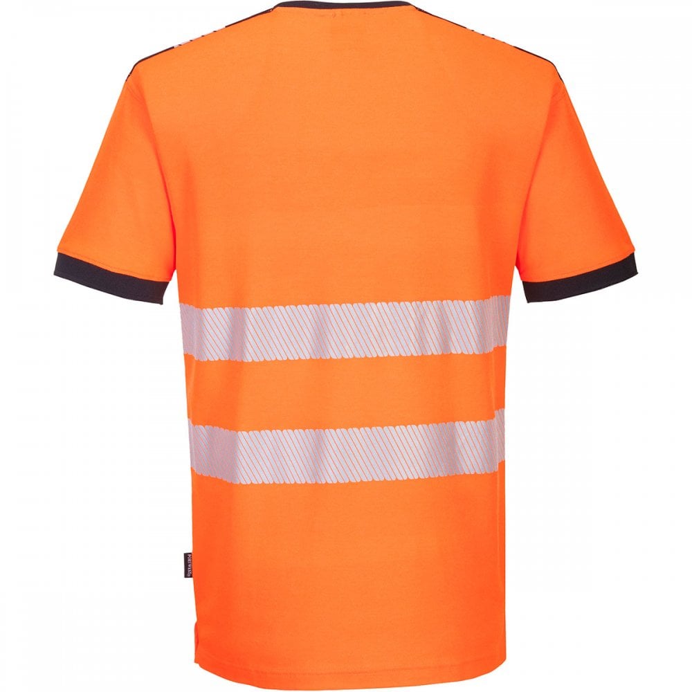 PW310 PW3 Hi-Vis V-Neck T-Shirt