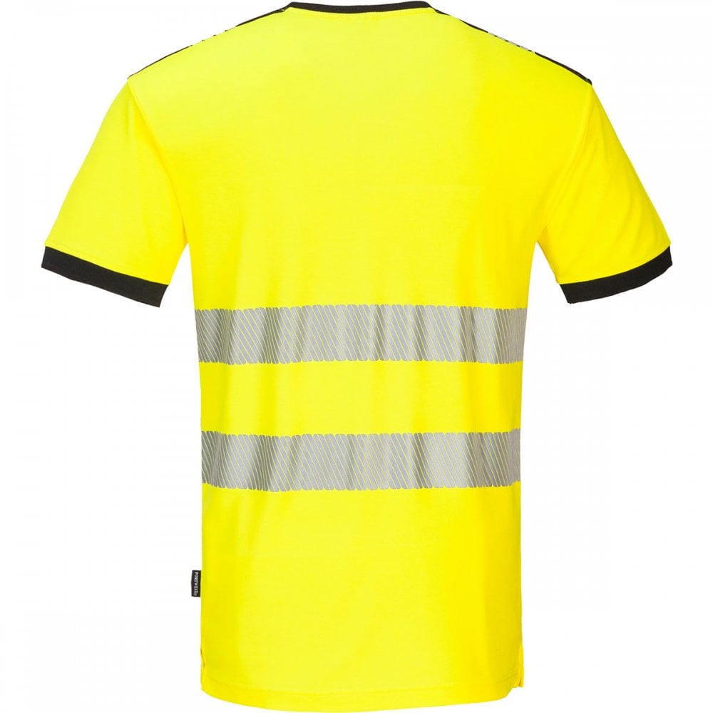PW310 PW3 Hi-Vis V-Neck T-Shirt