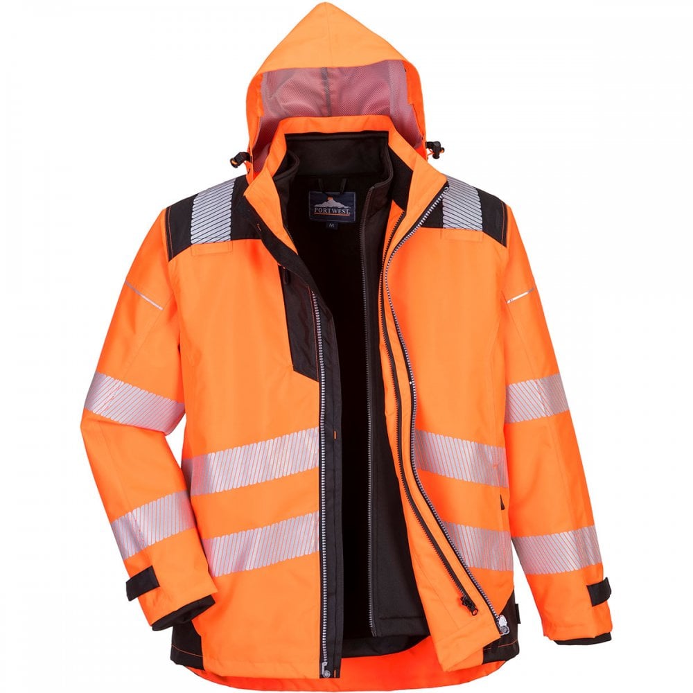 PW365 PW3 Hi-Vis 3-in-1 Jacket
