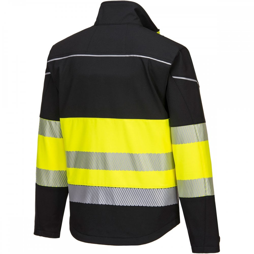 PW375 PW3 Hi-Vis Class 1 Softshell Jacket