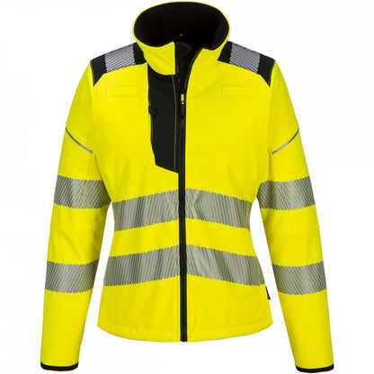 PW381 PW3 Hi-Vis Womens Softshell
