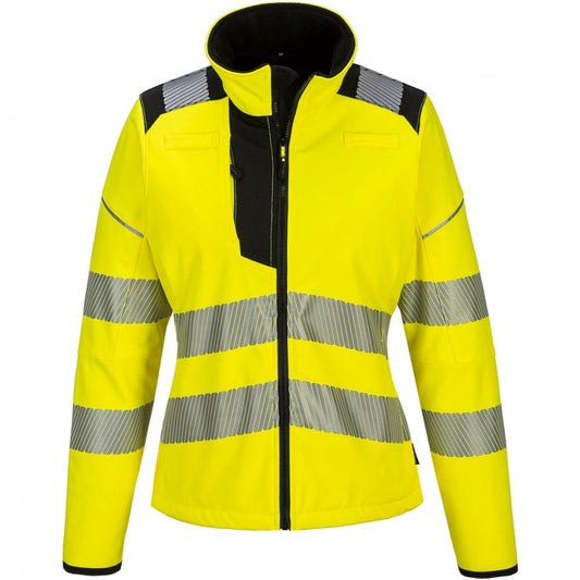 PW381 PW3 Hi-Vis Womens Softshell