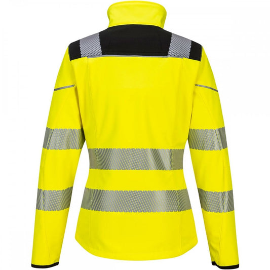 PW381 PW3 Hi-Vis Womens Softshell