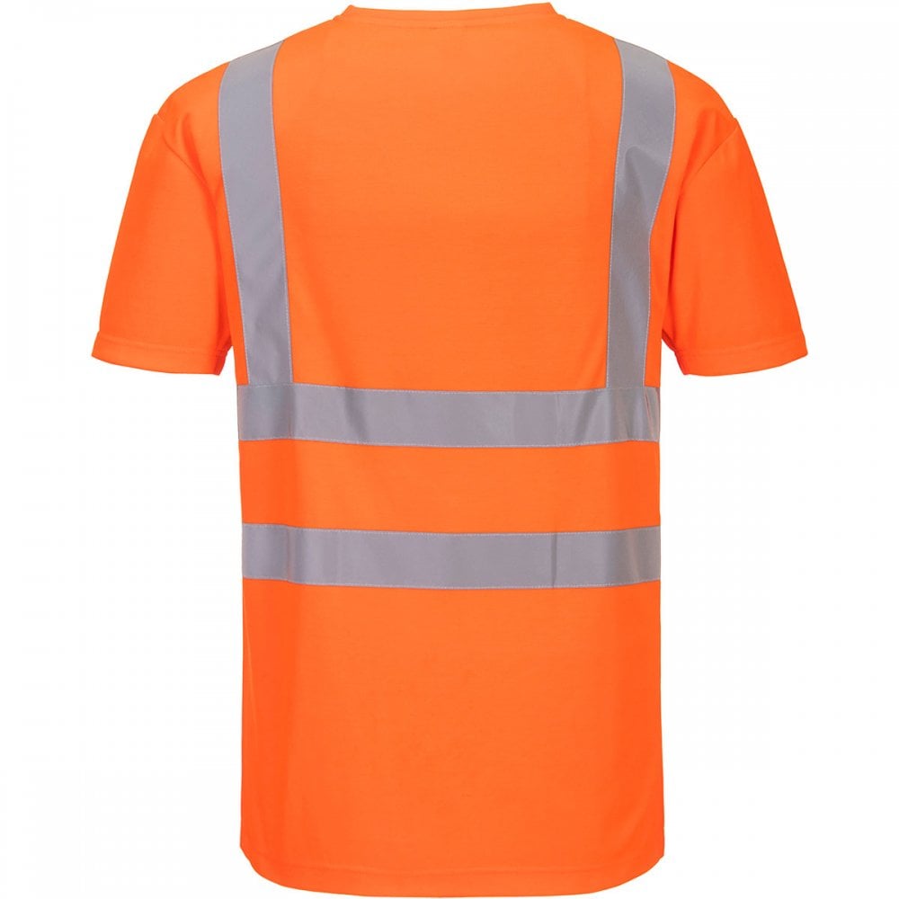 S179 V-Neck Mesh Inserts T-Shirt