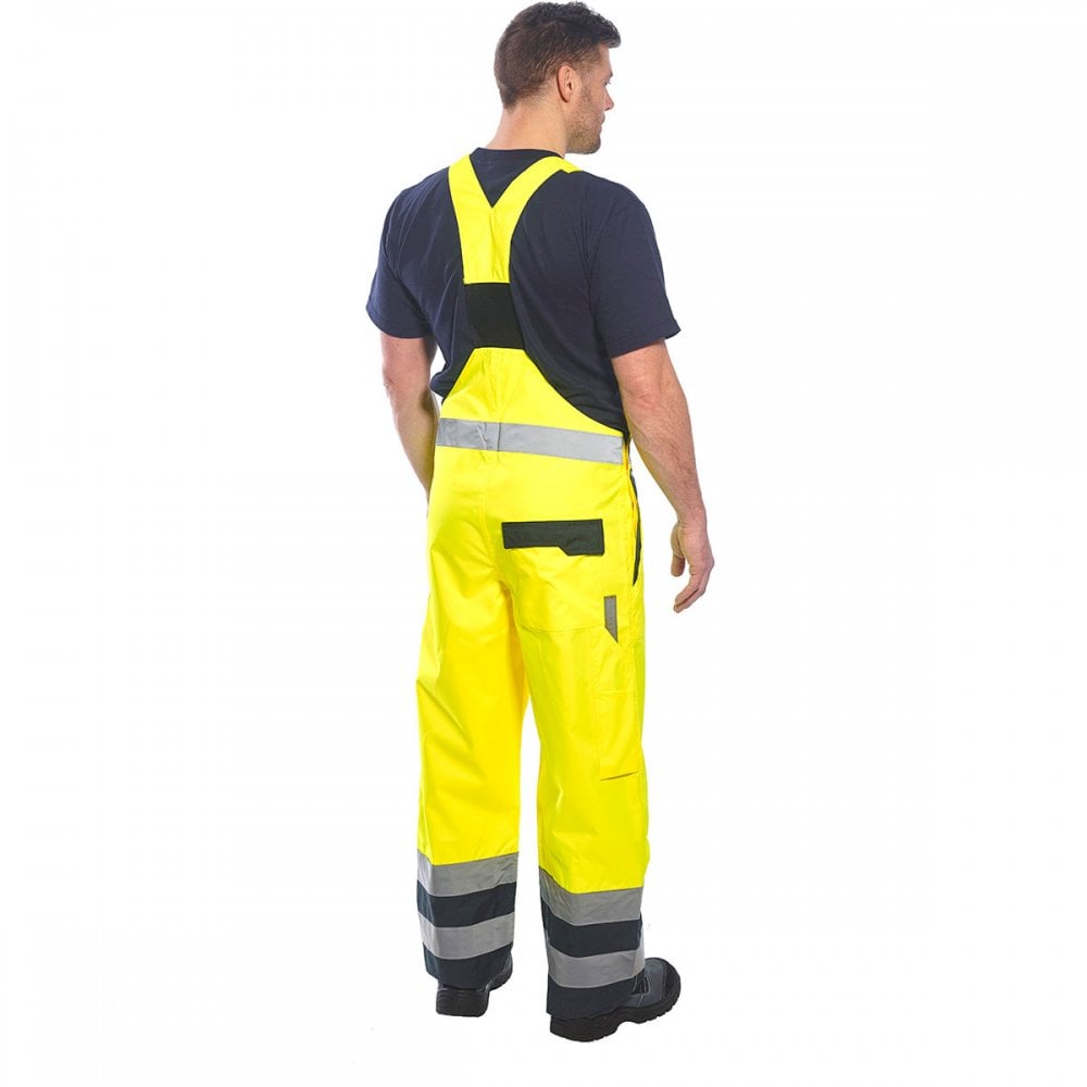 S489 Contrast Bib & Brace - Lined