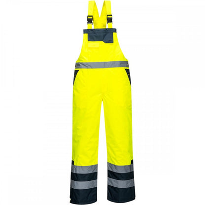 S489 Contrast Bib & Brace - Lined