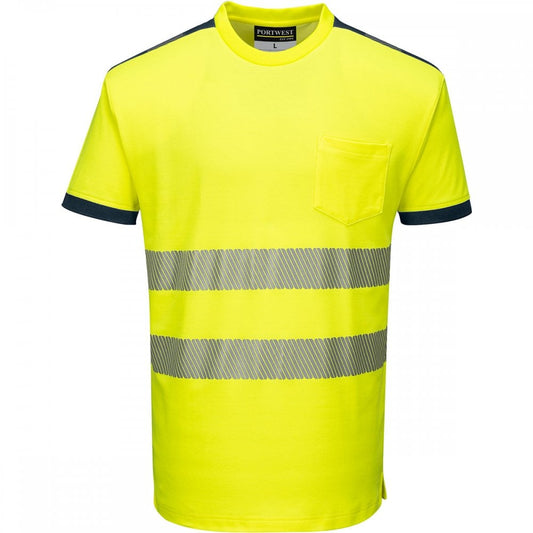 T181 PW3 Hi-Vis T-Shirt Short Sleeve