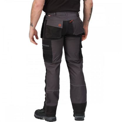 TRJ393 Mens Infiltrate Softshell Water Resistant Stretch Trousers