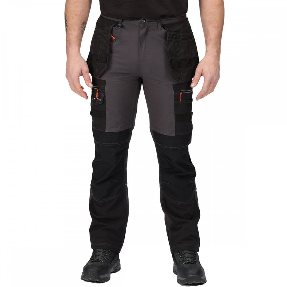 TRJ393 Mens Infiltrate Softshell Water Resistant Stretch Trousers