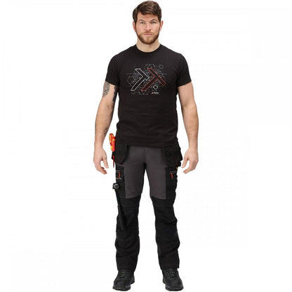 TRJ393 Mens Infiltrate Softshell Water Resistant Stretch Trousers