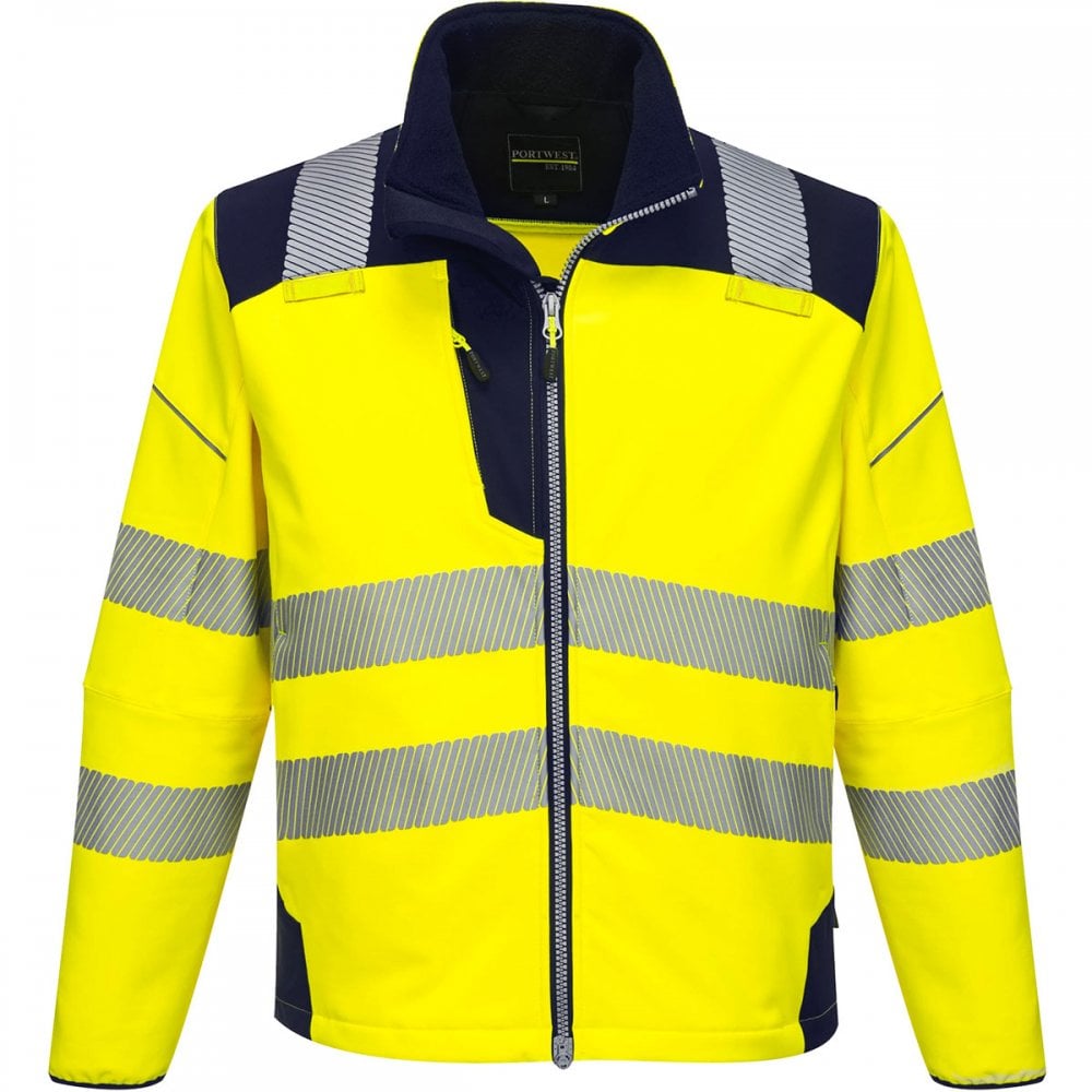 T402 PW3 Hi-Vis Softshell Jacket