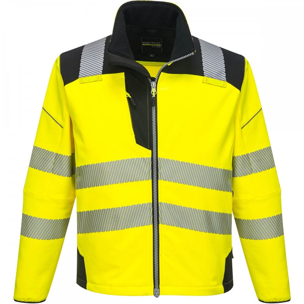 T402 PW3 Hi-Vis Softshell Jacket